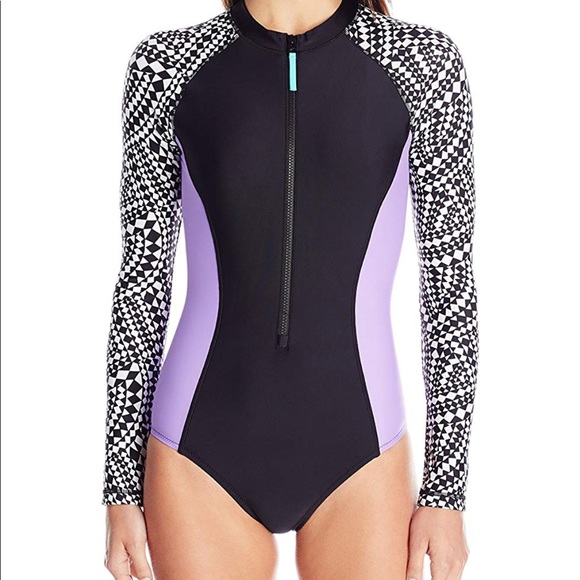 Speedo Swim Womens Speedo Long Sleeve Swim Suit Poshmark